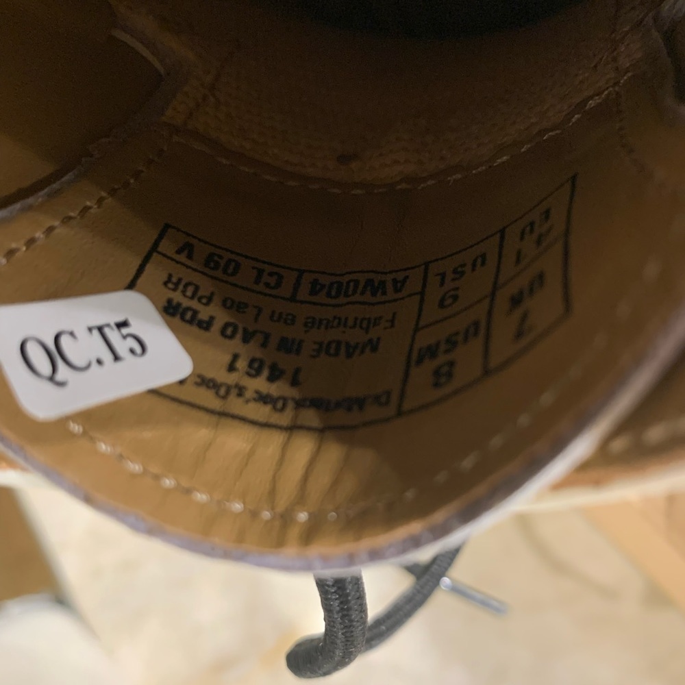 Dr. Martens Originals 1461 Leather Oxford Shoes - Picture 8 of 13